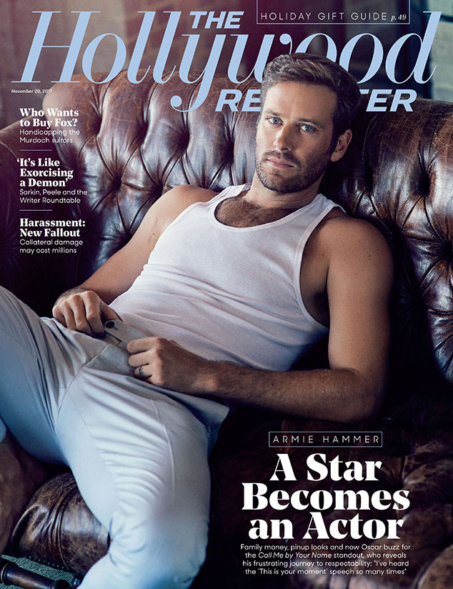 Armie Hammer, The Hollywood Reporter Armie Hammer, The Hollywood Reporter